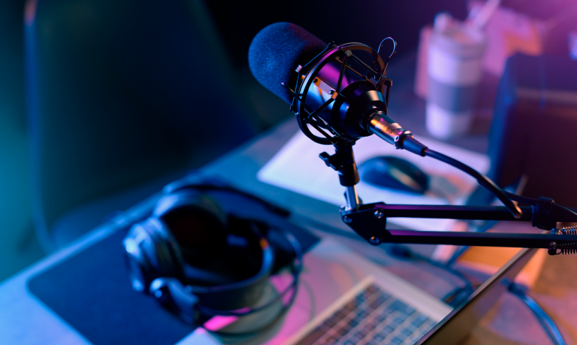Gravação de Podcasts
